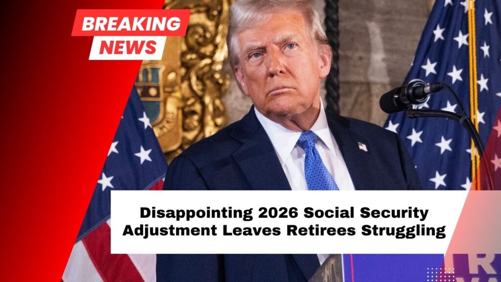 Disappointing 2026 Social Security Adjustment Leaves Retirees Struggling