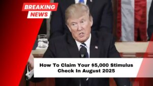 How To Claim Your $5,000 Stimulus Check In August 2025 – Full Step-By-Step Guide
