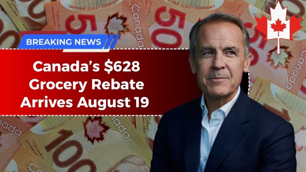 Canada’s $628 Grocery Rebate Arrives August 19 – Are You Eligible For This Surprise Payment?