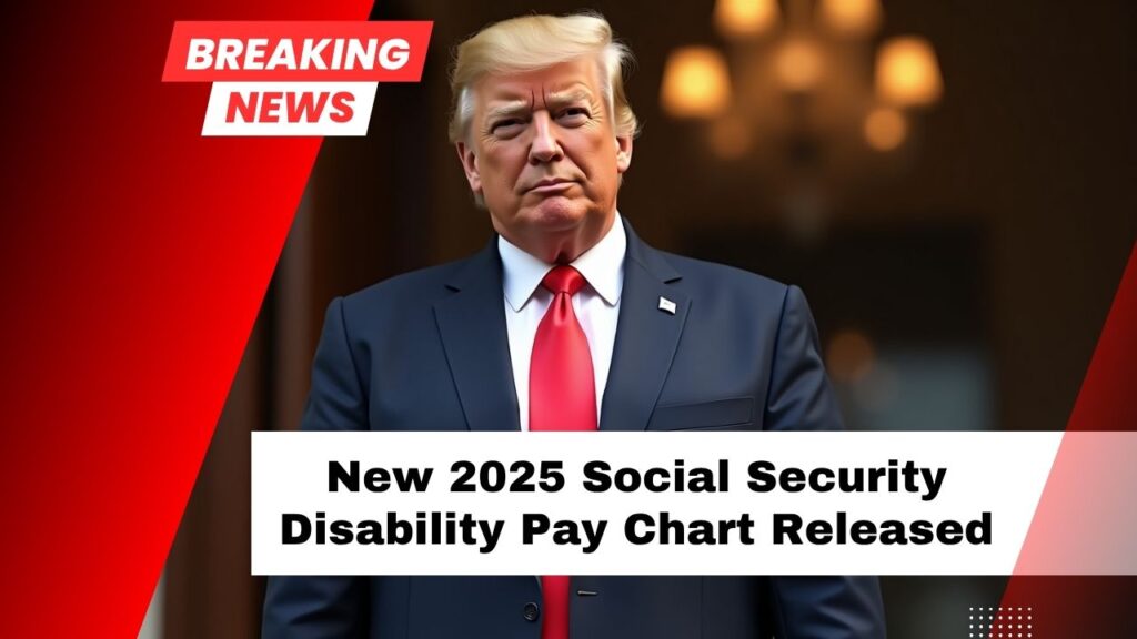 New 2025 Social Security Disability Pay Chart Released – See How Much You’ll Receive Monthly
