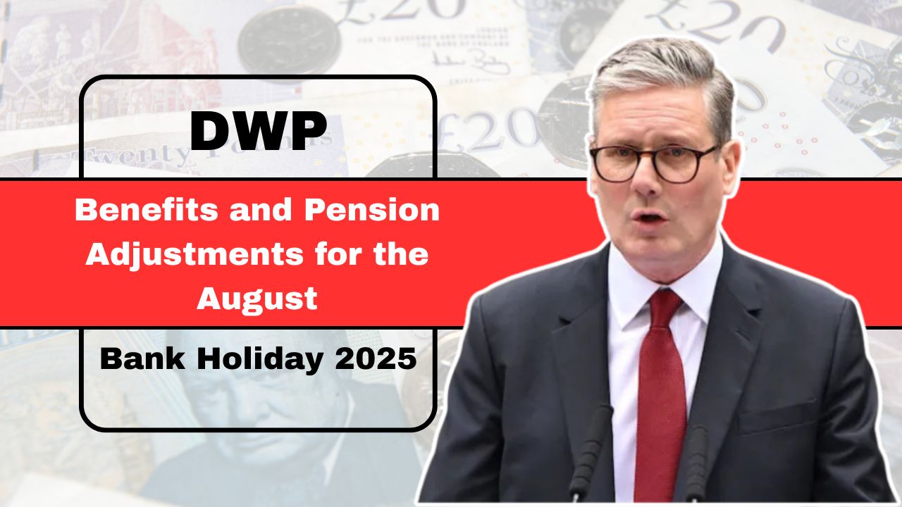 DWP Benefits and Pension Adjustments for the August Bank Holiday 2025