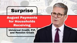 Surprise August Payments for Households Receiving Universal Credit, PIP, and Pension Credit